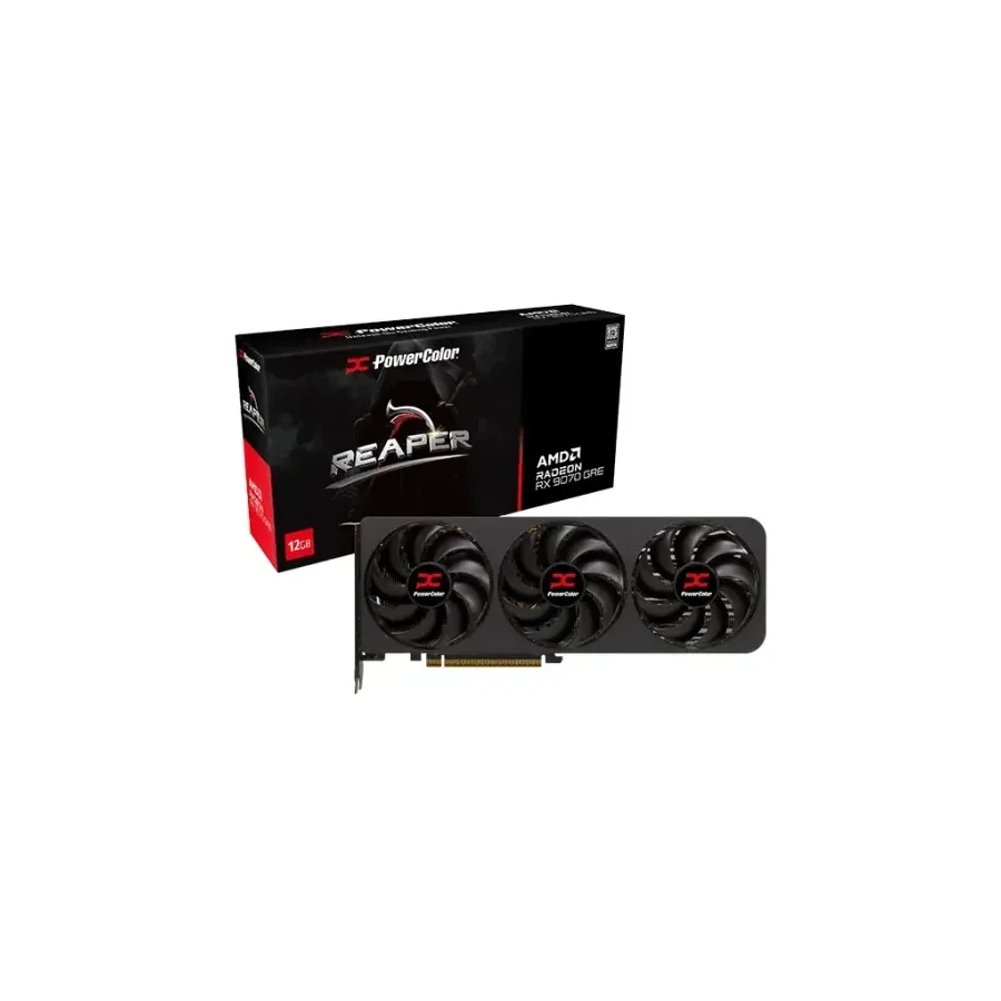 PowerColor Reaper AMD Radeon RX 9070 GRE 12GB GDDR6