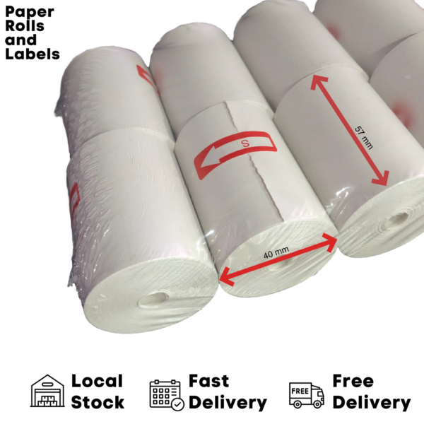 TheShop Thermal paper coreless (flat paper with dimensions)