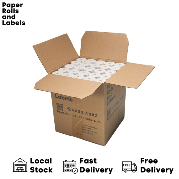 TheShop Thermal paper coreless (open box)